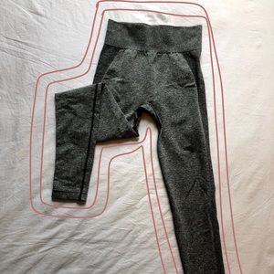 gray gymshark leggings